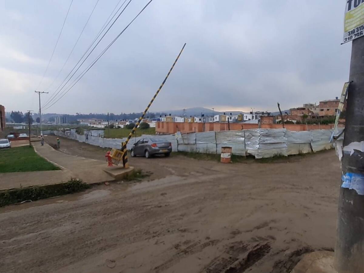 Denuncian retrasos de obras en urbanización Remansos de Los Patriotas en Tunja