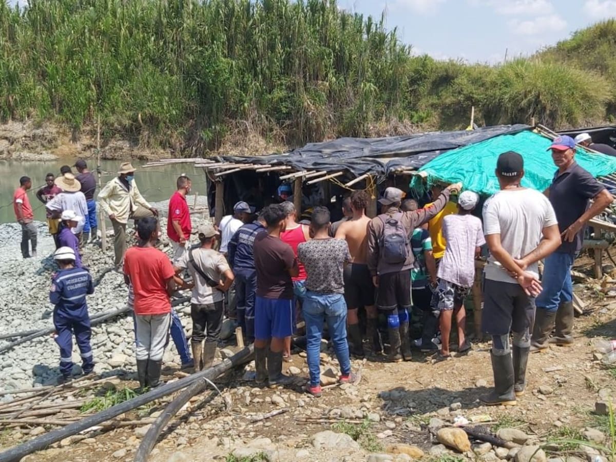 El derrumbe en una mina de oro en Santander de Quilichao dejó una persona fallecida