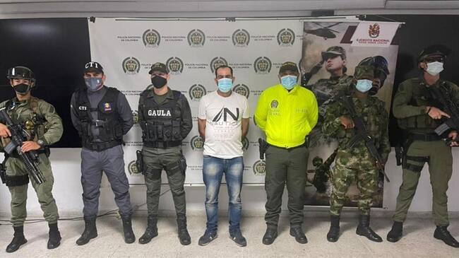 Alias 'Jaime' o 'Víctor', quien es el tercer cabecilla al mando del Grupo Armado Residual 'Adán Izquierdo'. Foto: Cortesía: Comunicaciones Deval