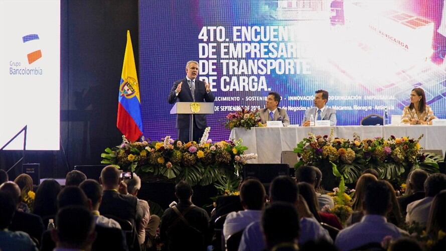 Duque anuncia reapertura de la vía al Llano “en 10 días o antes”. Foto: Presidencia