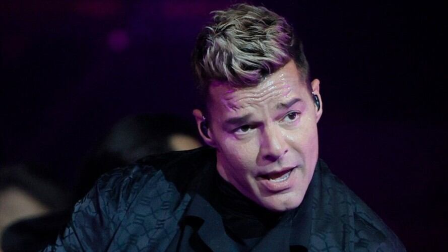 Ricky Martin en su gira de conciertos con Enrique Iglesias y Sebastián Yatra. Foto: Getty Images/Ethan Miller