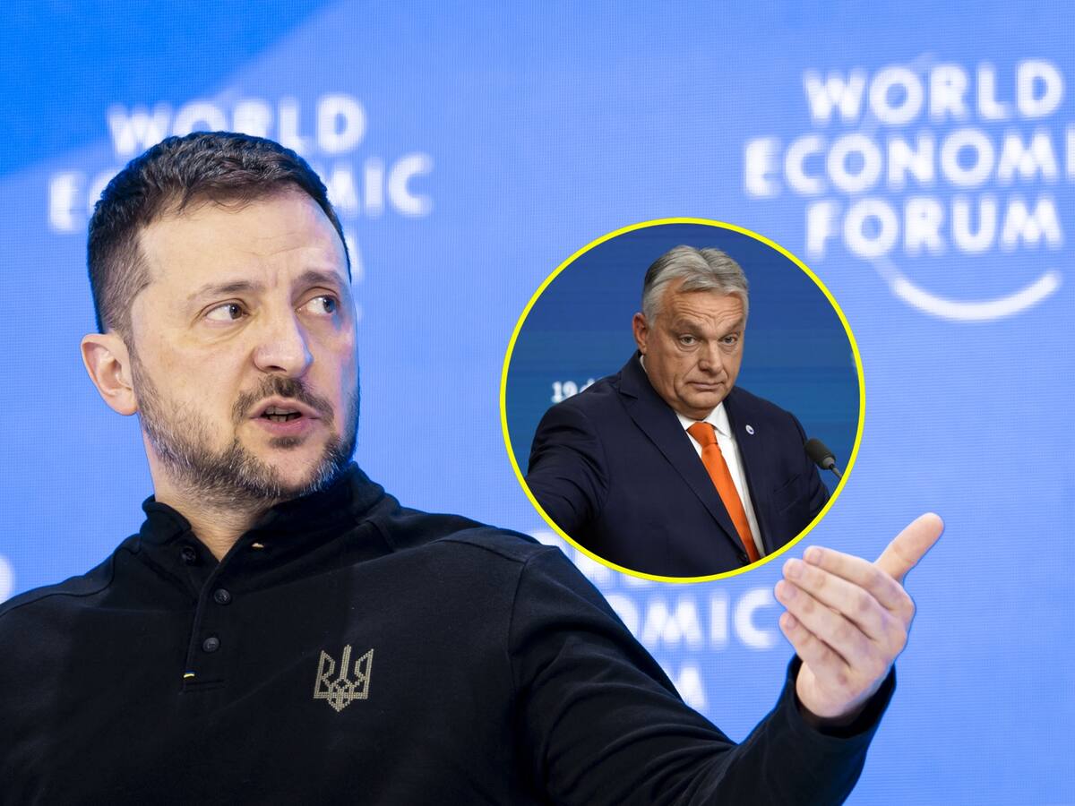 Volodímir Zelenski irá a Budapest si es invitado, pero rechazó a Orbán como mediador