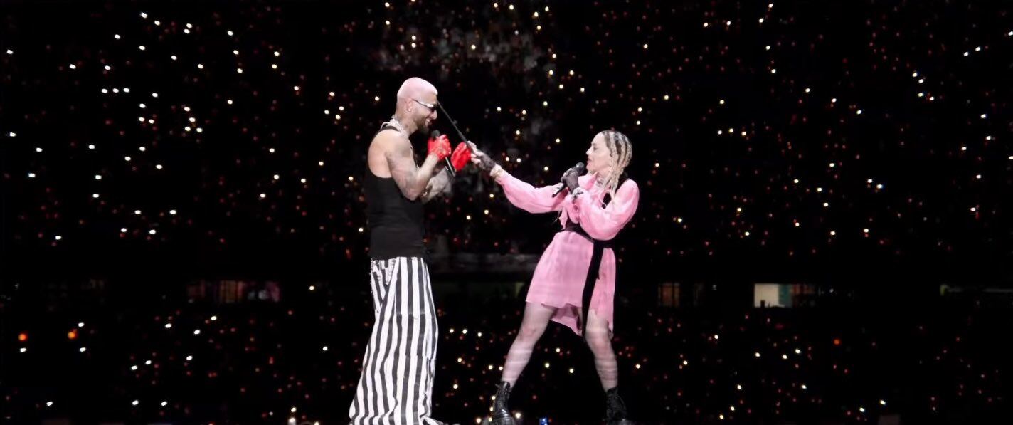 Madonna en concierto de Maluma: así fue la presentación de la reina del pop en Medellín. Foto: Concierto de Maluma