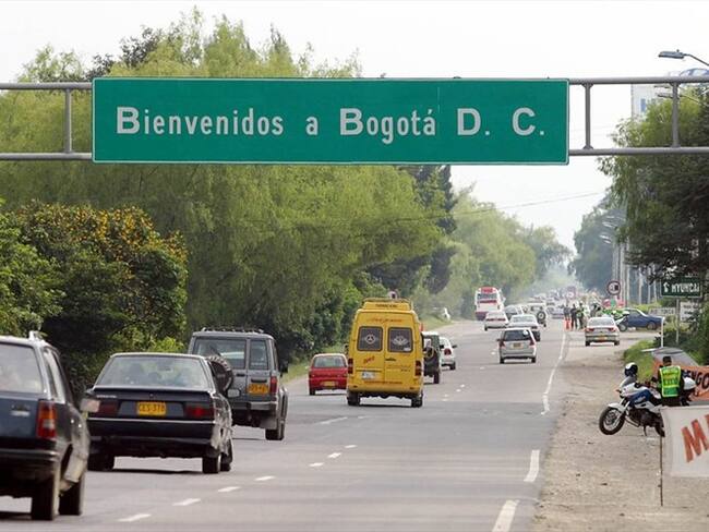 Autopista Norte. Foto: Colprensa