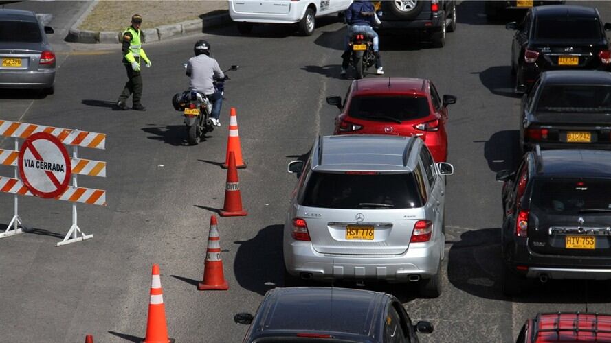 Construcción calle 153. Foto: Colprensa