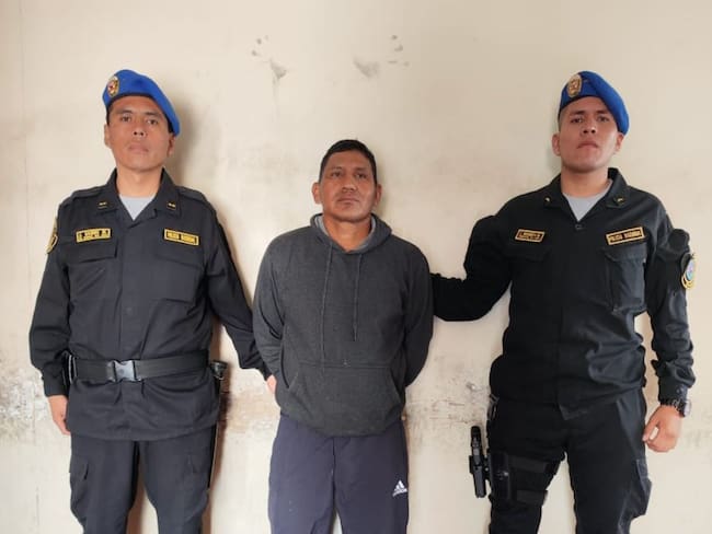 Iván Quispe. FOTO: EFE/ Ministerio del Interior de Perú