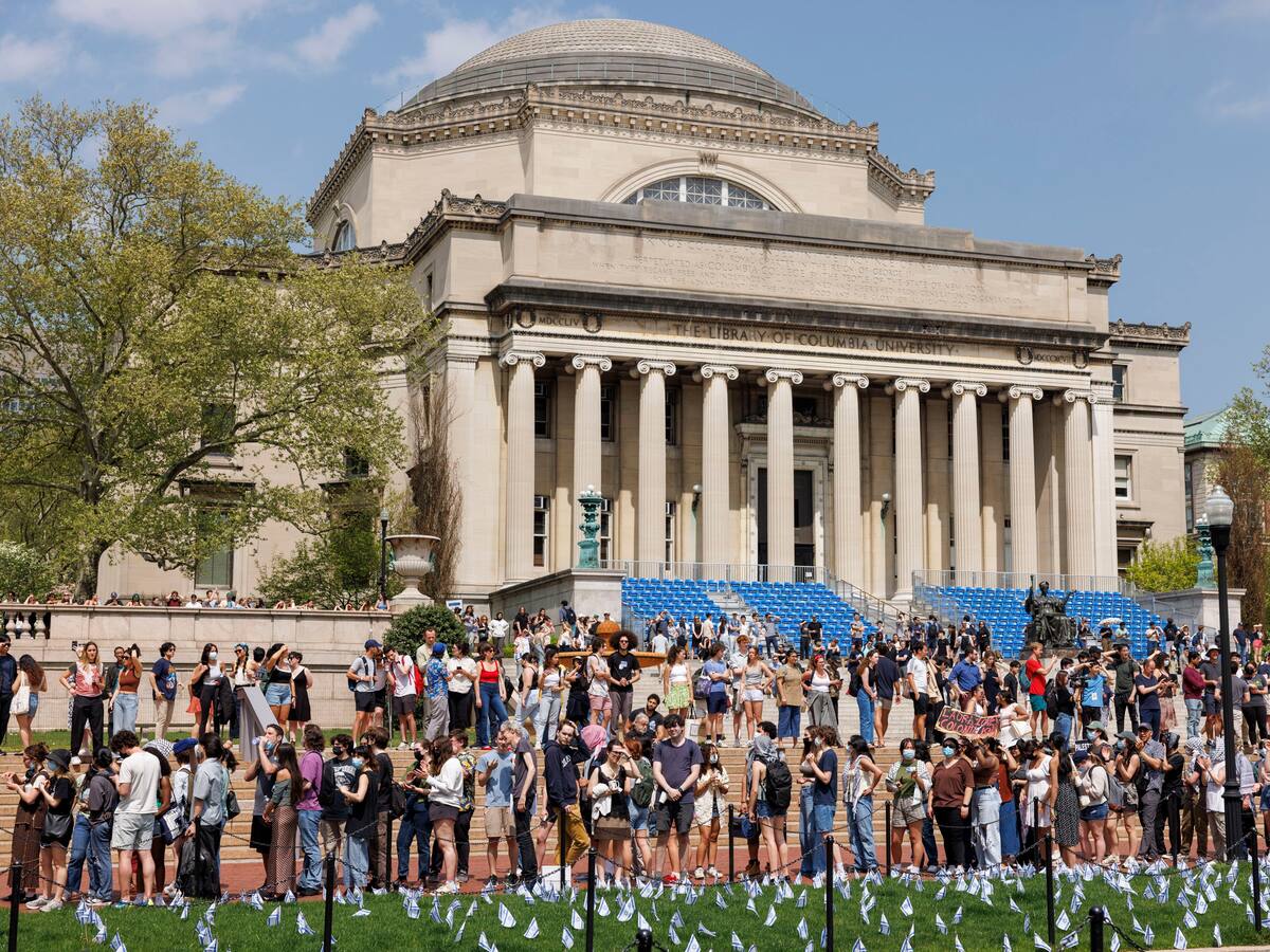 Estudiantes de reconocida universidad de EEUU vuelven a protestar a favor de Palestina