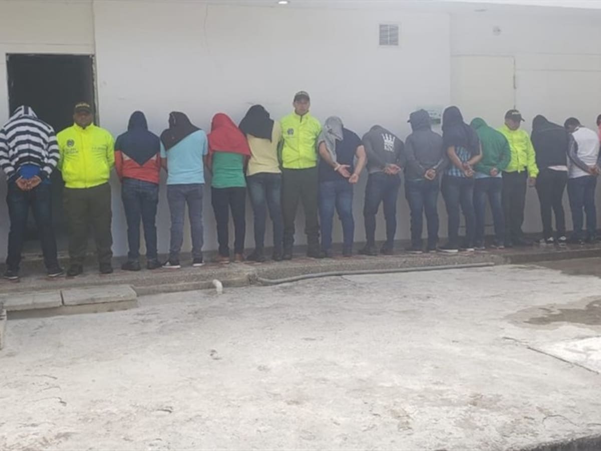 Capturan a 15 personas por delitos sexuales en Barranquilla