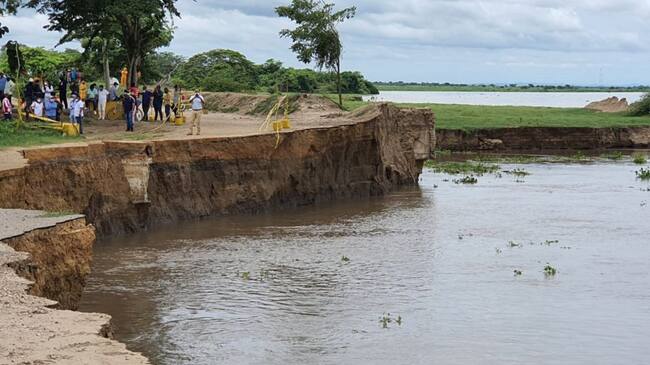 Procuraduría pide celeridad en nuevas obras para contener la erosión en Salamina, Magdalena. Foto: Procuraduría