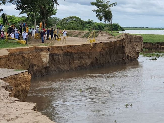 Procuraduría pide celeridad en nuevas obras para contener la erosión en Salamina, Magdalena. Foto: Procuraduría