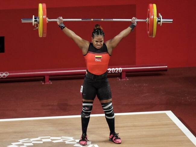 Mercedes Isabel Pérez es una de las favoritas para conseguir otra medalla en el levantamiento de pesas. Foto: Comité Olímpico Colombiano