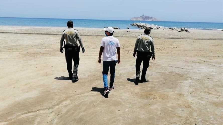 A partir del primero de septiembre abrirán las playas en Santa Marta. Foto: Colprensa