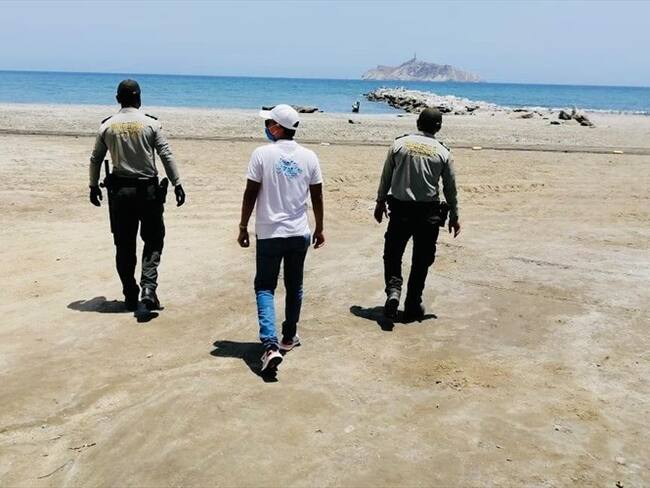 A partir del primero de septiembre abrirán las playas en Santa Marta. Foto: Colprensa
