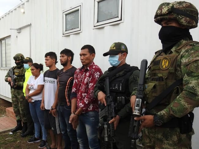  Capturados cuatro presuntos integrantes a la red de apoyo de disidencias en Tibú- Ejercito Nacional