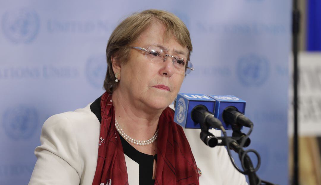 Michelle Bachelet, expresidente de Chile. Foto: Getty Images.