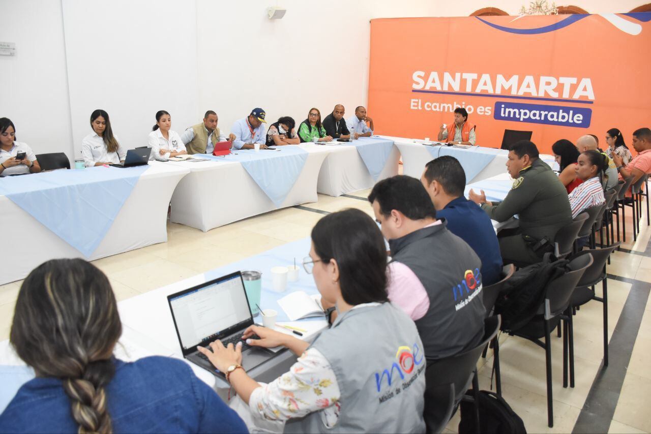Comisión Distrital de Seguimiento Electoral/ Alcaldía de Santa Marta.
