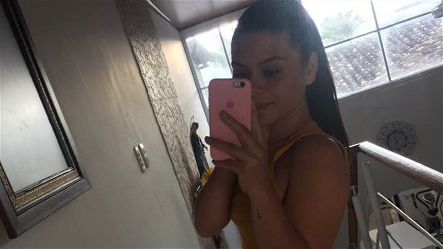 Kimberly Ramírez aseguró que fue agredida por su novio, contratista del Concejo Municipal. Foto: Kimberly Ramírez
