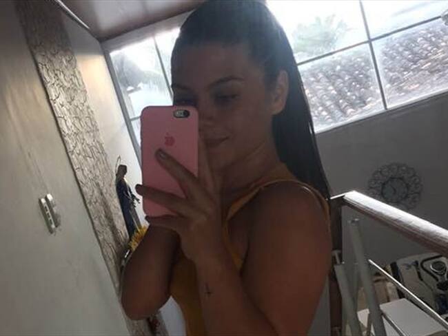 Kimberly Ramírez aseguró que fue agredida por su novio, contratista del Concejo Municipal. Foto: Kimberly Ramírez