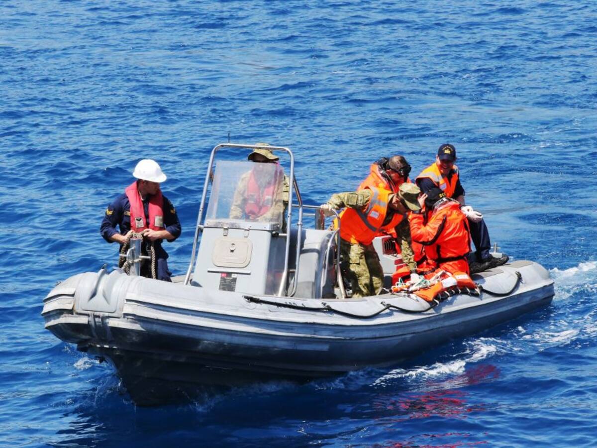 Rescataron a 54 migrantes en el río Bravo en un operativo entre México y EE.UU.