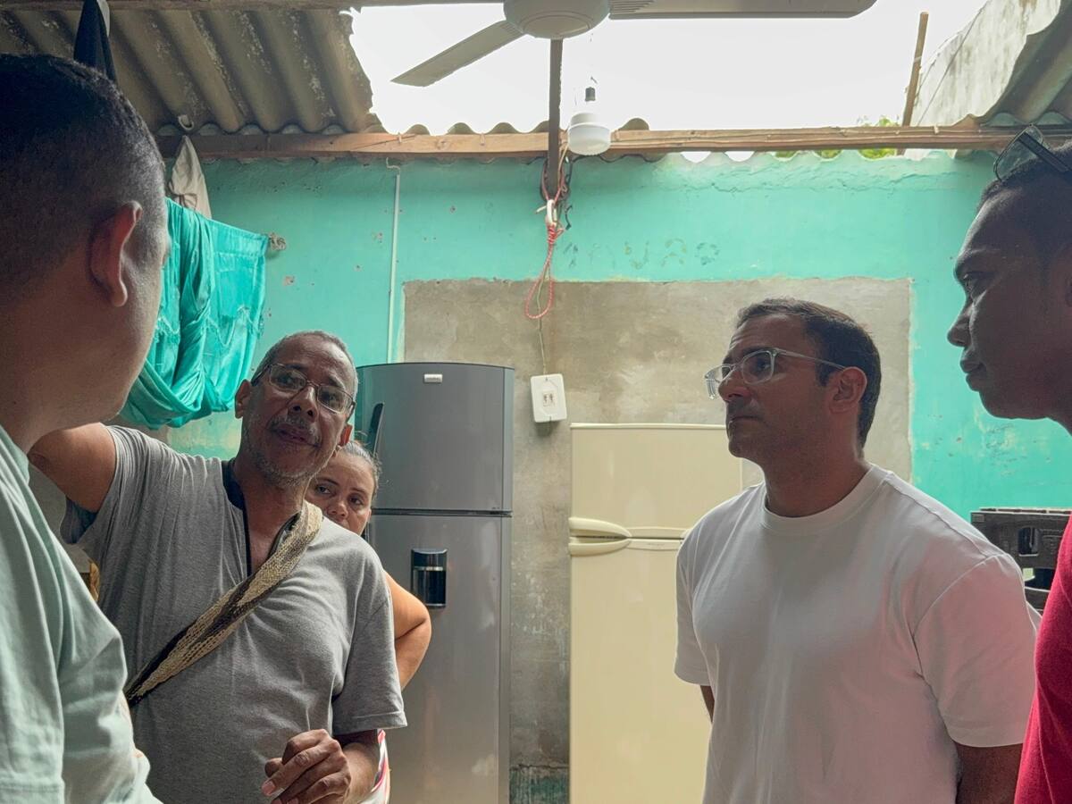 Fuertes vientos dejaron más de 50 viviendas sin techo en la ciudad de Montería