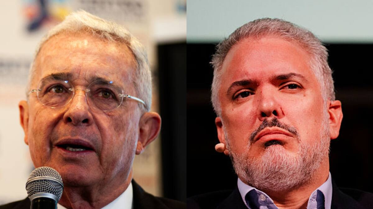 Tensión política entre los expresidentes Álvaro Uribe e Iván Duque en la Fundación Santa Fe
