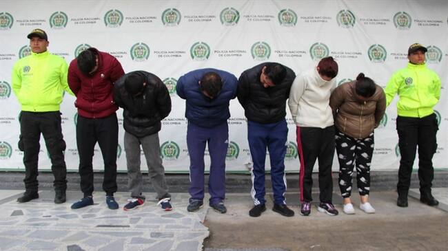 ‘Los Lisos’ hurtaban en promedio cinco celulares en un solo evento,. Foto: MeBog