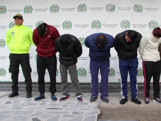 ‘Los Lisos’ hurtaban en promedio cinco celulares en un solo evento,. Foto: MeBog