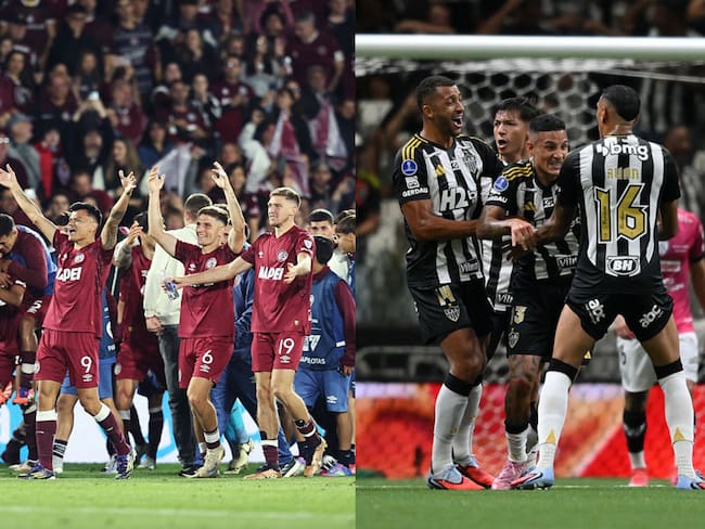 Lanús vs. Atlético Mineiro. Foto: Getty Images.