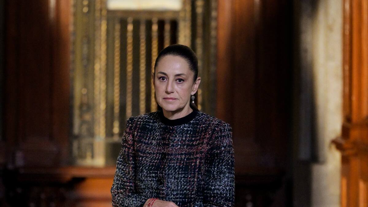 Presidenta de México dice tener “mesa de diálogo” con EEUU ante amenaza de aranceles