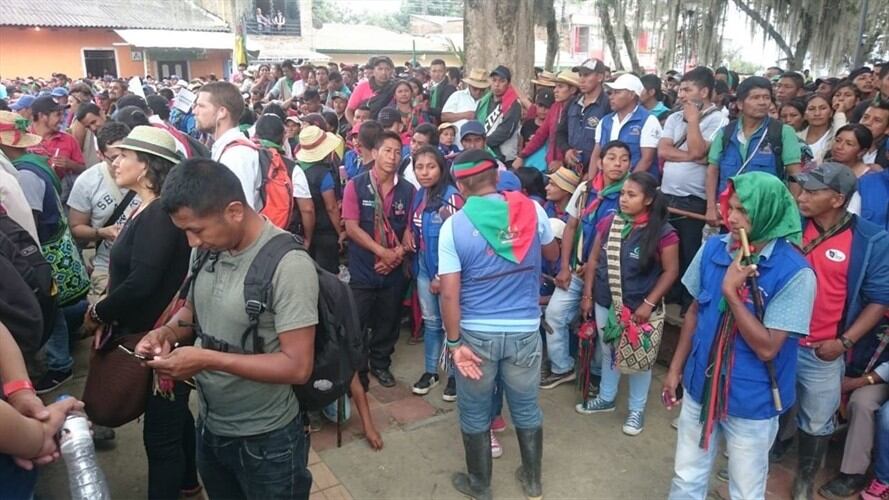 En la región también hay molestia porque el presidente Iván Duque no asistirá a un encuentro que las comunidades . Foto: Colprensa