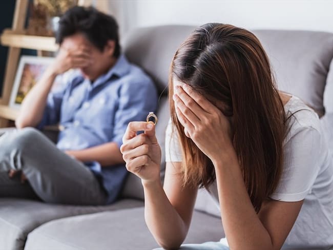 Divorcio en Colombia. Foto: Getty Images