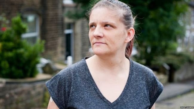 Mandy Littlewood sufre una enfermedad hereditaria.. Foto: BBC Mundo