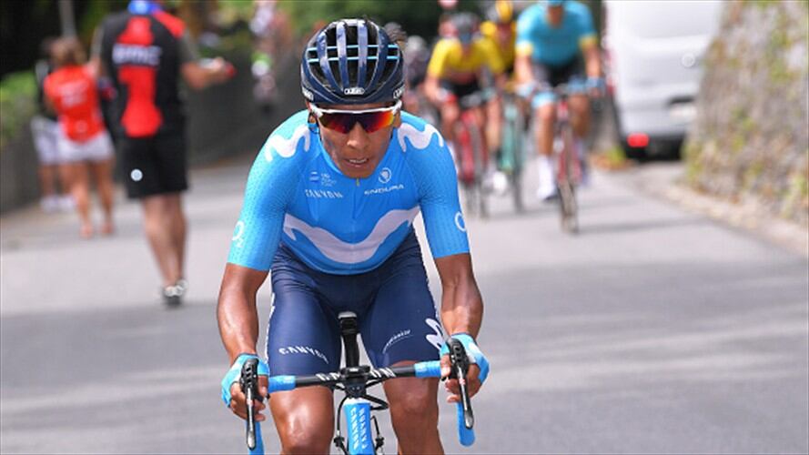 Nairo Quintana gana la séptima etapa de la Vuelta a Suiza. Foto: Getty Images