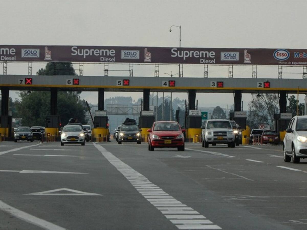 ¡Ojo! Desde este domingo 16 de enero suben las tarifas de los peajes a cargo del Invías