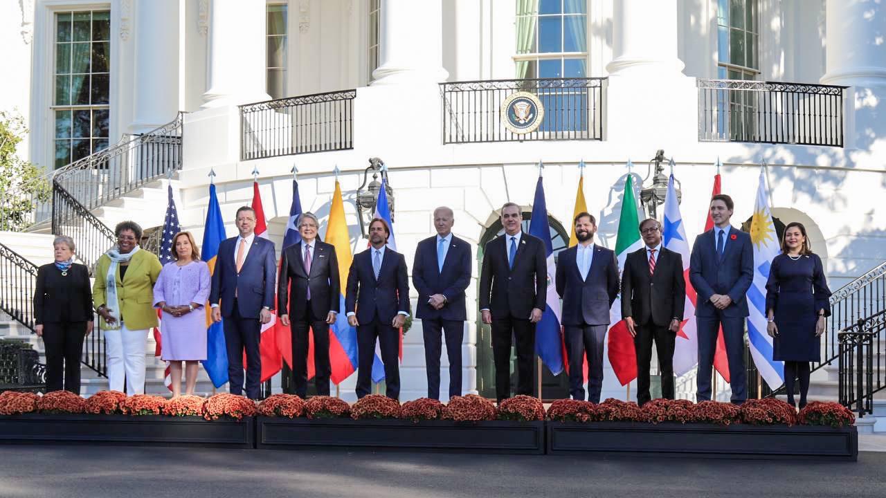 Comienza en la Casa Blanca la cumbre económica de líderes americanos