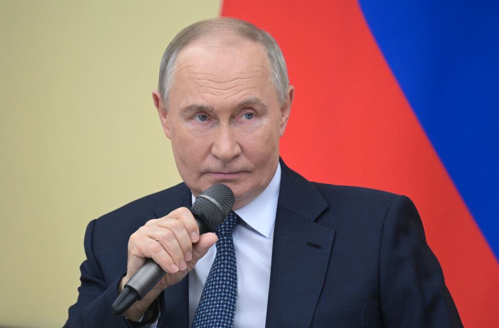 Vladimir Putin. I Foto: VLADIMIR ASTAPKOVICH/POOL/AFP via Getty Images.