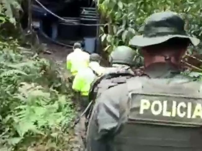 Destruyen laboratorio para procesar cocaína en Cundinamarca