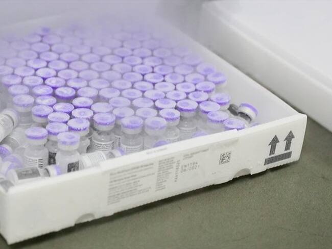 Proceso de vacunación contra el COVID-19. Foto: Colprensa