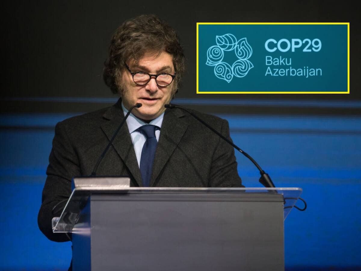 Argentina se retiró de negociaciones de la COP29 por orden de Javier Milei
