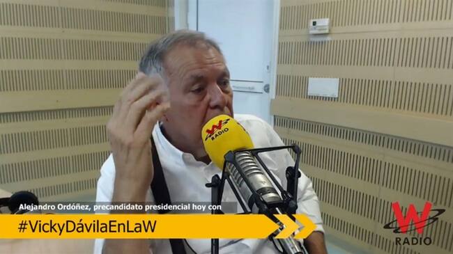 Alejandro Ordóñez. Foto: W Radio