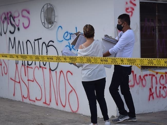Se imputarán cargos a un miembro de la Policía Nacional que participó en el procedimiento de traslado de Alison Meléndez a la URI de Popayán. Foto: Colprensa / EXTERNOS