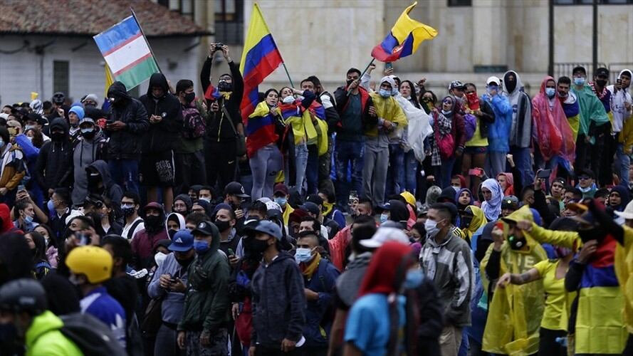 Encuentran a 16 personas reportadas como desaparecidas durante protestas en Bogotá. Foto: Colprensa