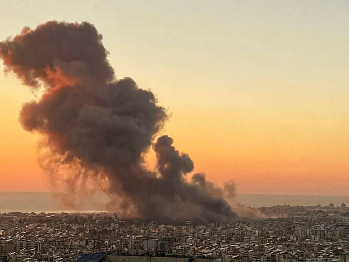 Israel bombardeó “la sede militar central” de Hizbulá en Beirut