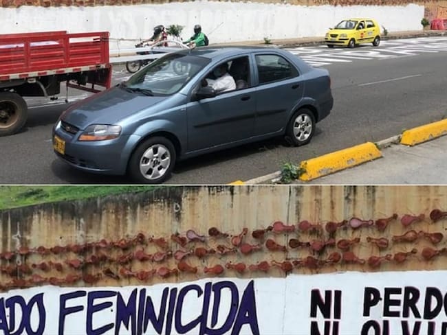 mural feminista. Foto:SUMINISTRADA