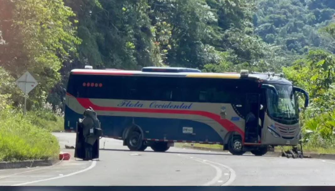 Miembros del Ejército Nacional adelantaron protocolos de seguridad. Foto: cortesía Alcaldía Municipal de Tadó