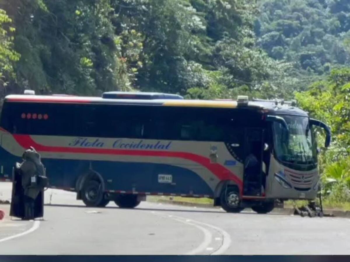 Reabren vía Panamericana Risaralda-Chocó tras más de 50 horas de bloqueo