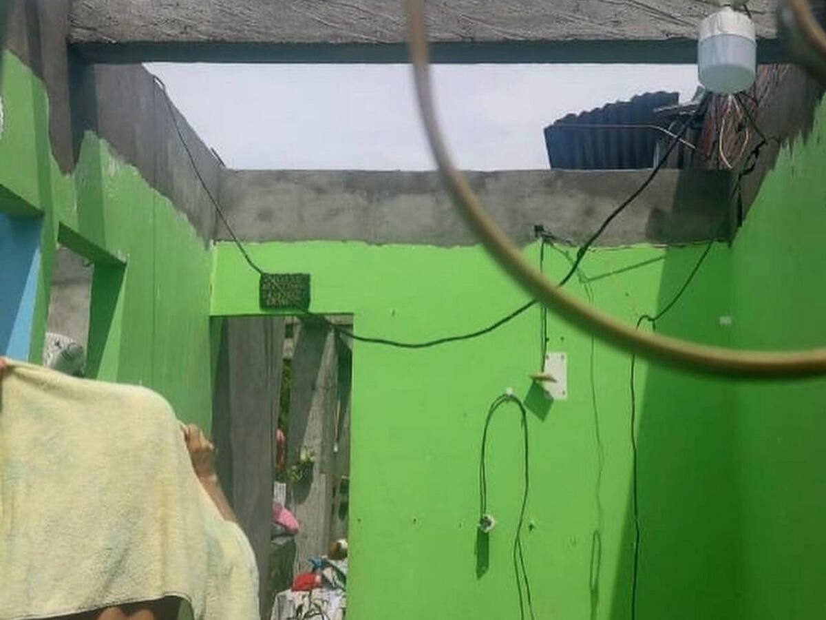 Más de 80 viviendas resultaron afectadas por un vendaval en Norcasia, Caldas