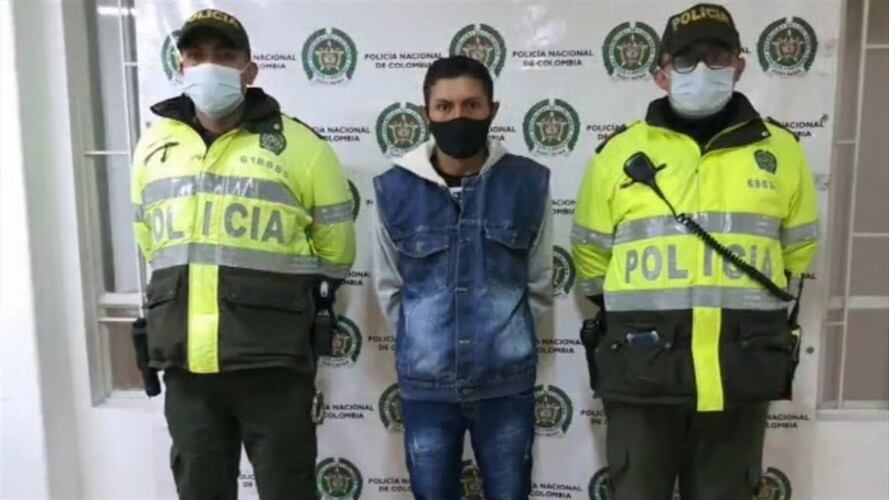 El asesino será judicializado por homicidio.. Foto: Policía de Tunja