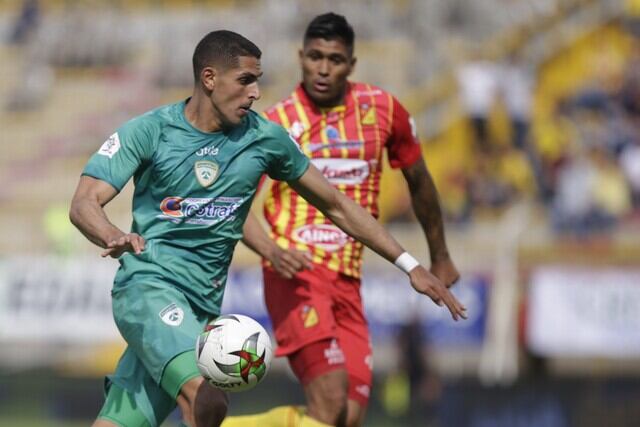 Pablo Sabbag, delantero de La Equidad. Foto: Colprensa - Sergio Acero
