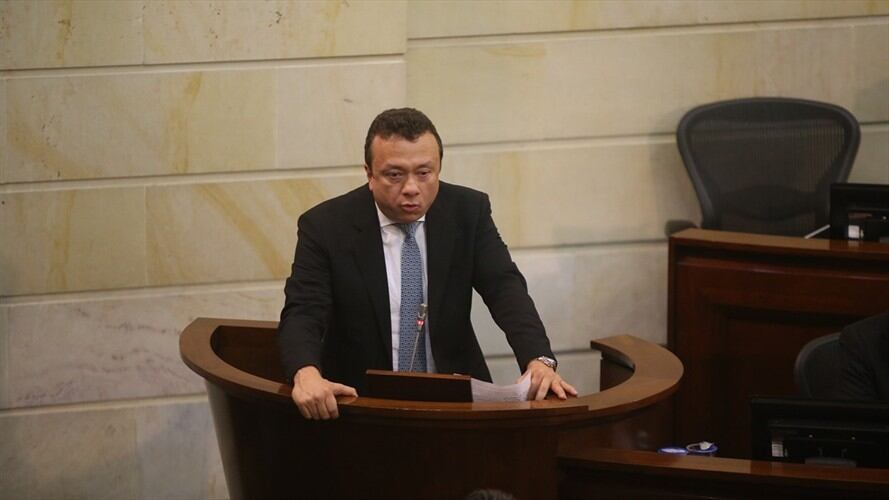 Exsenador Eduardo Pulgar. Foto: Colprensa - Álvaro Tavera